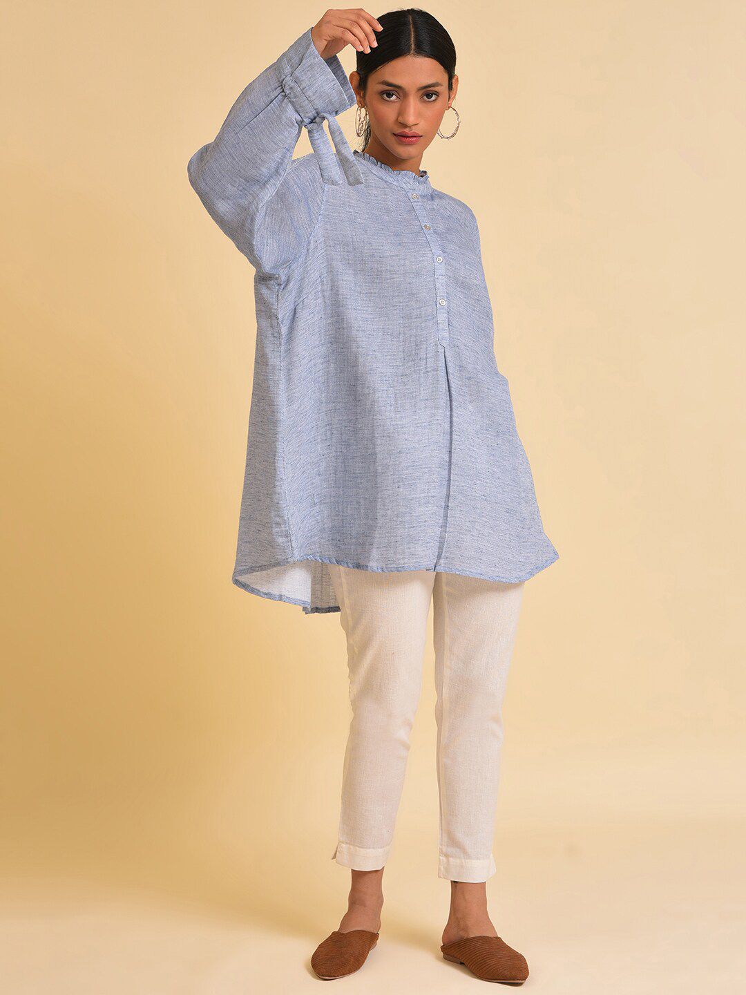 W Solid Cotton Top