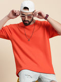 DILLINGER Round Neck Oversized Fleece Sweatshirt