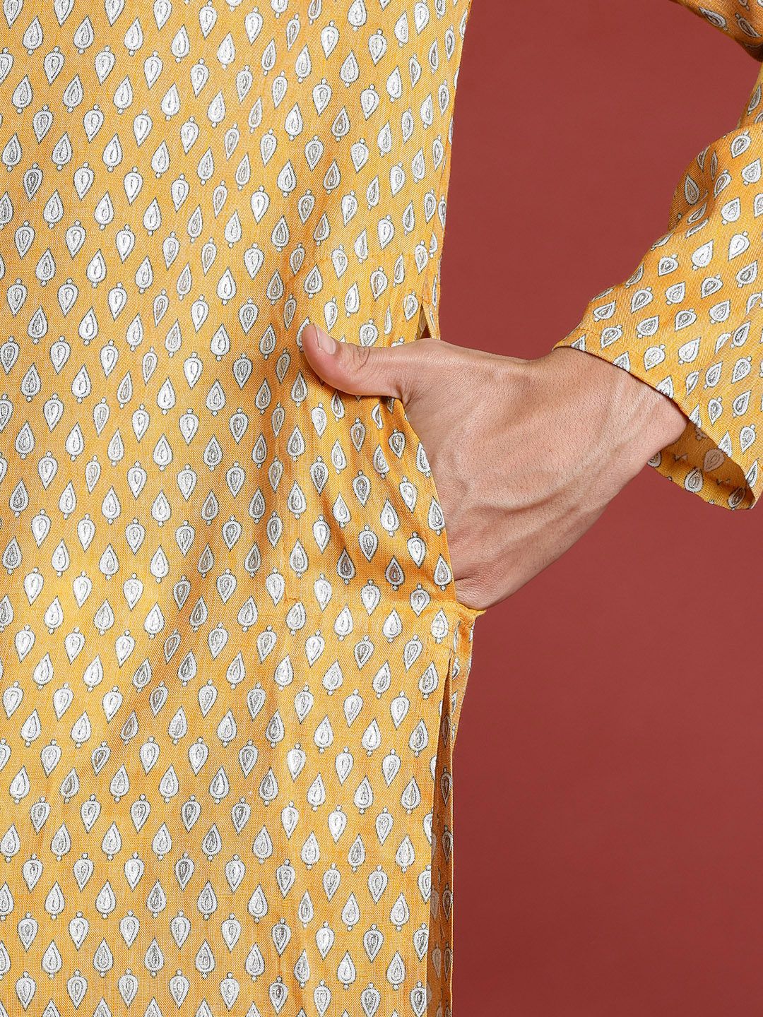 Anouk Tyohaar Collection Printed Straight Kurta