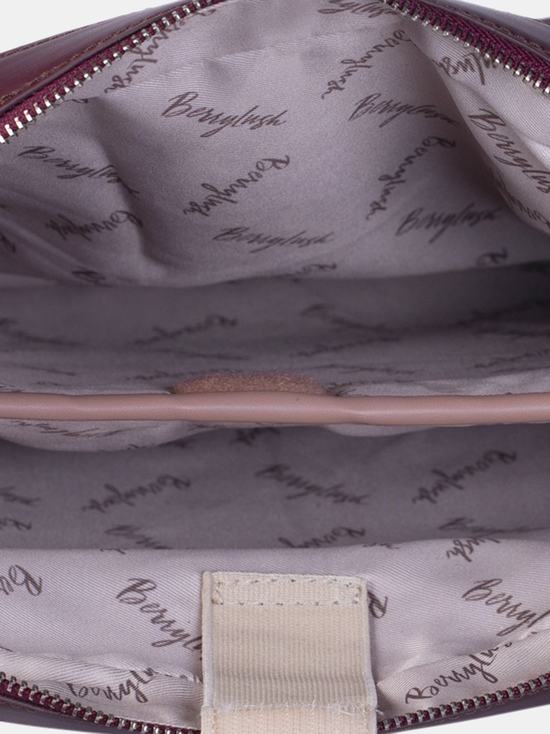 Berrylush Women Maroon Laptop Bag