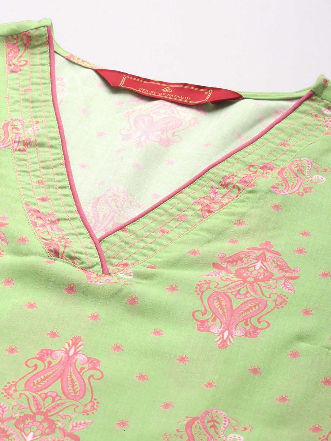 House of Pataudi Ethnic Motifs Printed Jashn Kurta