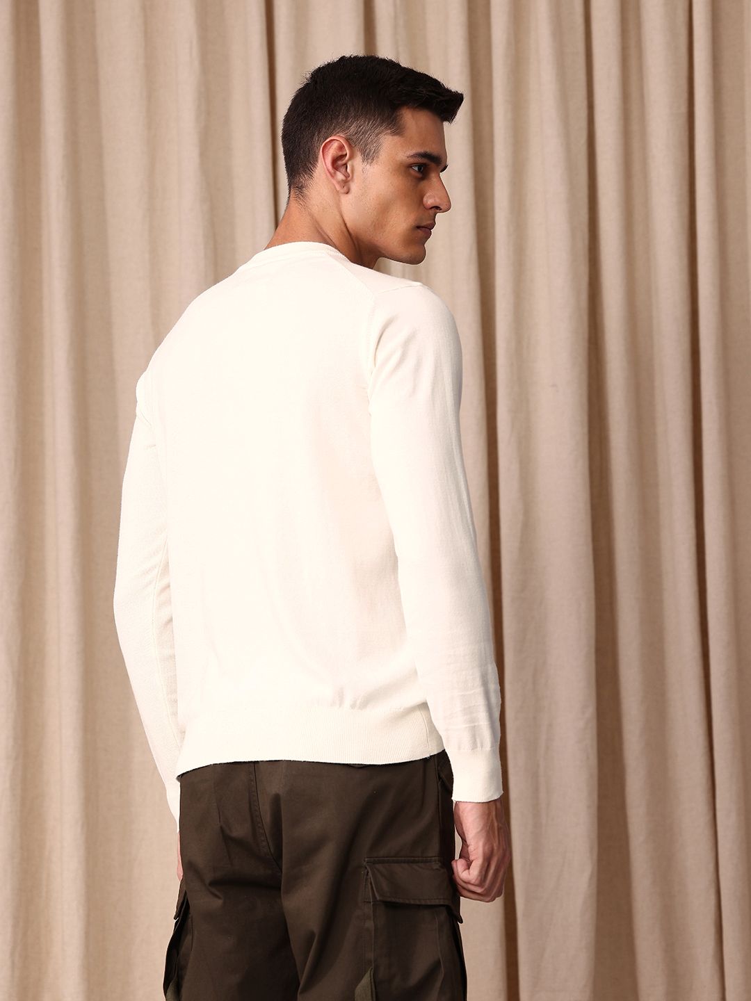 Mr Bowerbird Round Neck Tailored Pullover Sweater