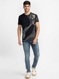 Being Human Men Skinny Fit Heavy Fade Jeans