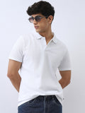 Urbano Fashion Men Solid Regular Fit Half Sleeve Cotton Polo T-Shirt