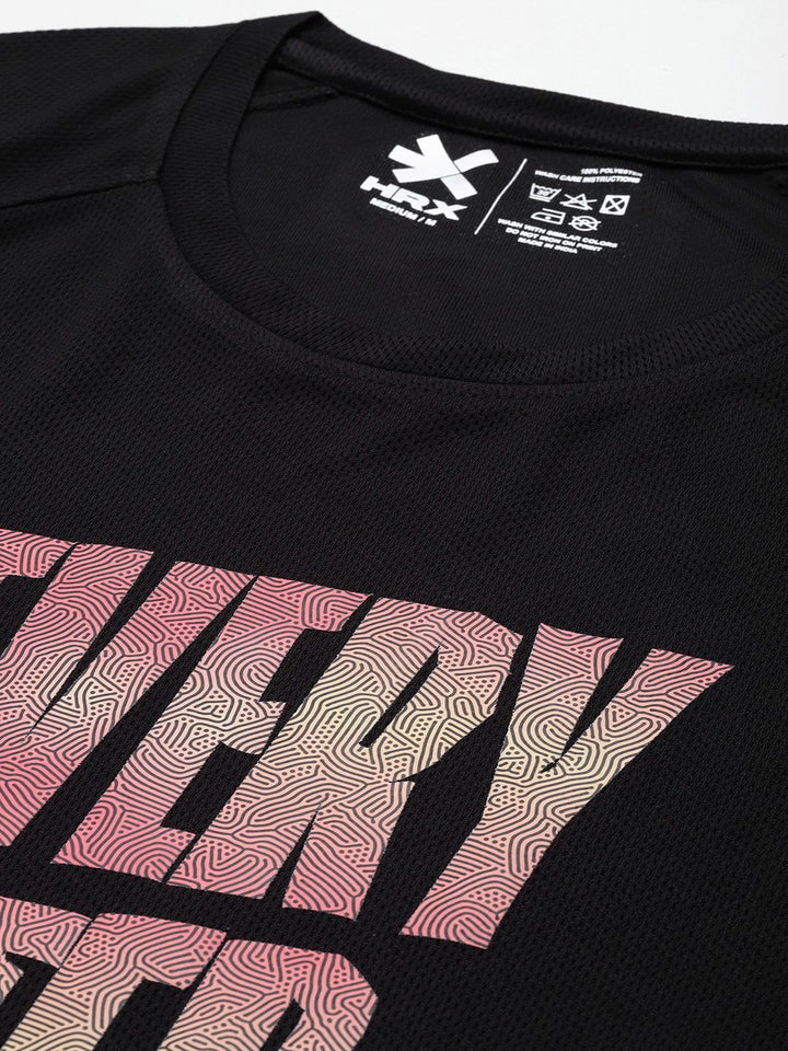 HRX by Hrithik Roshan Rapid-Dry Printed Running T-shirt