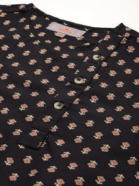 Anouk Floral Printed Floral Kurta