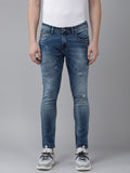SPYKAR Men Kano Skinny Fit Mildly Distressed Heavy Fade Stretchable Jeans