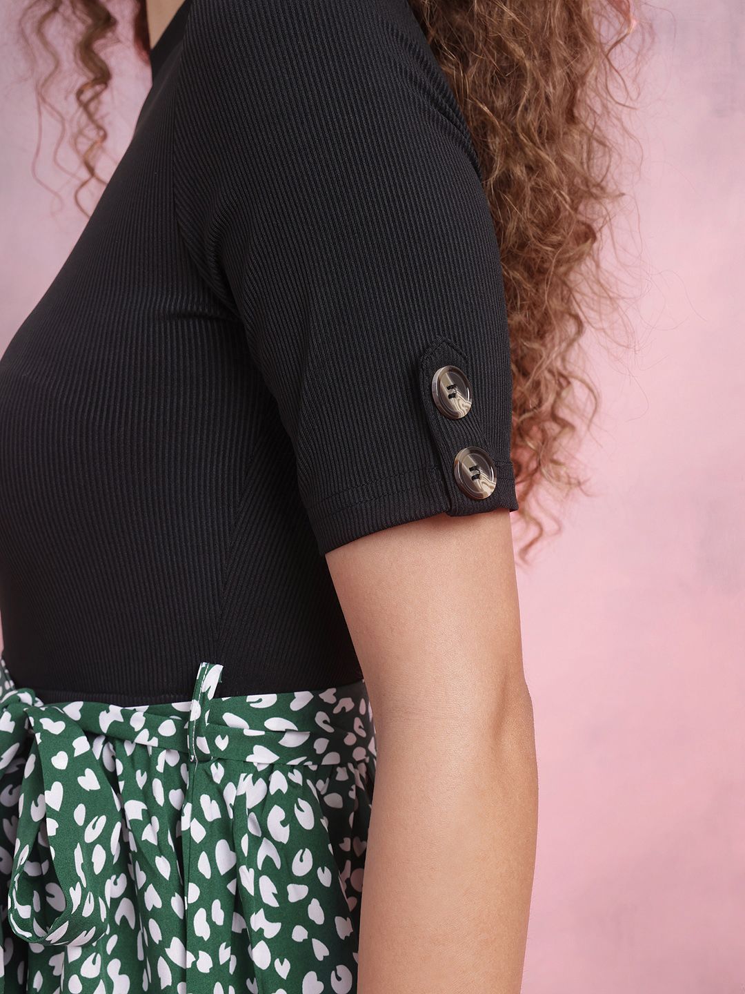 DressBerry Floral A-Line Dress