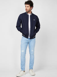 SPYKAR Stand Collar Bomber Jacket