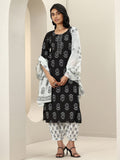 Libas Women Ethnic Motifs Printed Regular Kurta with Salwar & With Dupatta