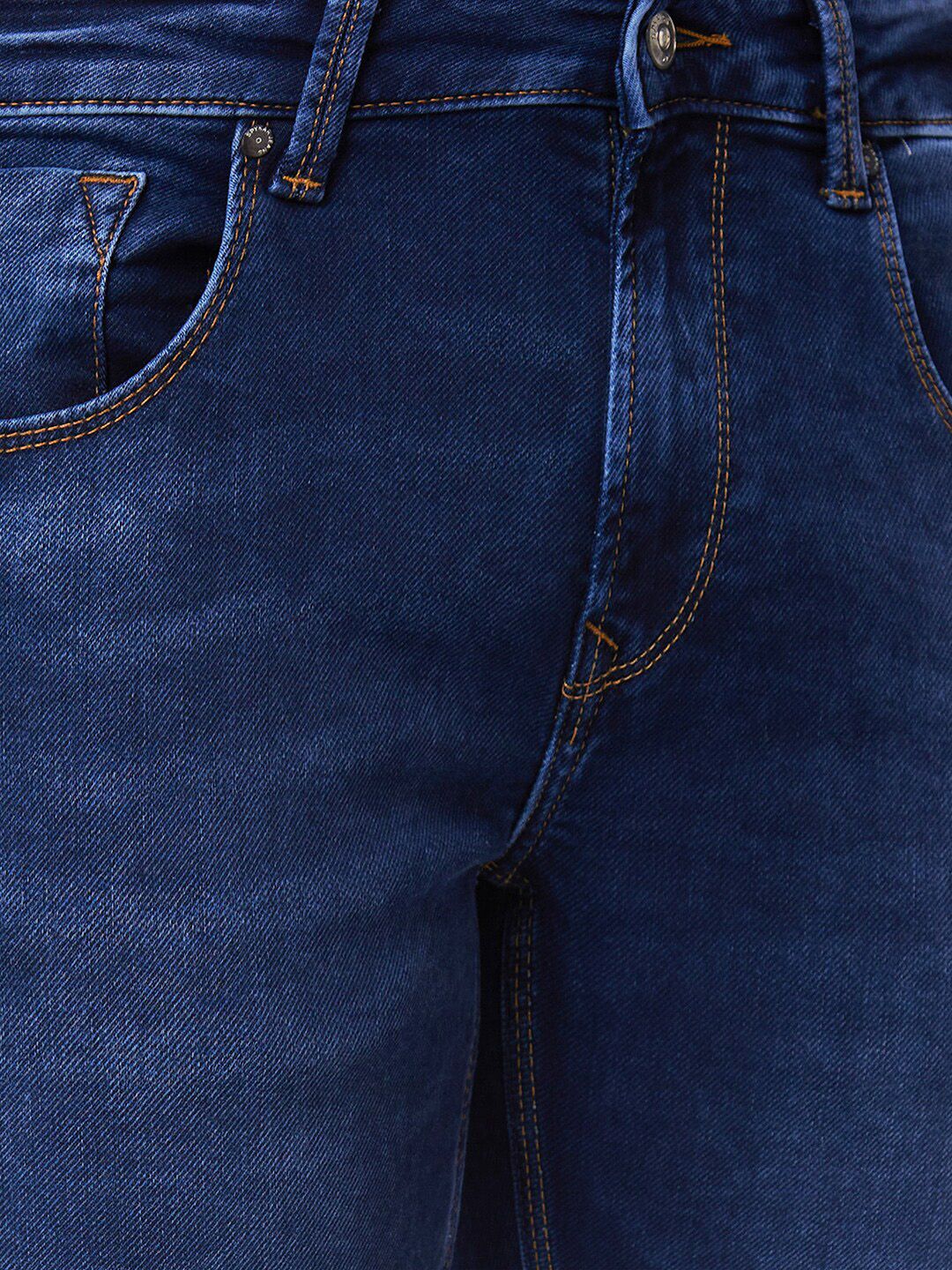 SPYKAR Men Slim Fit Low-Rise Clean Look Light Fade Cotton Jeans