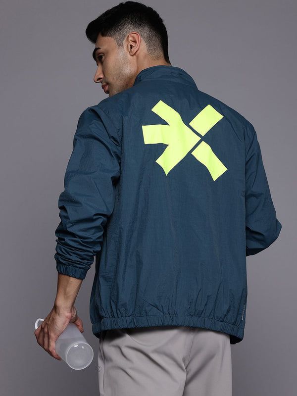 HRX by Hrithik Roshan Rapid Dry Brand Logo Running Jacket