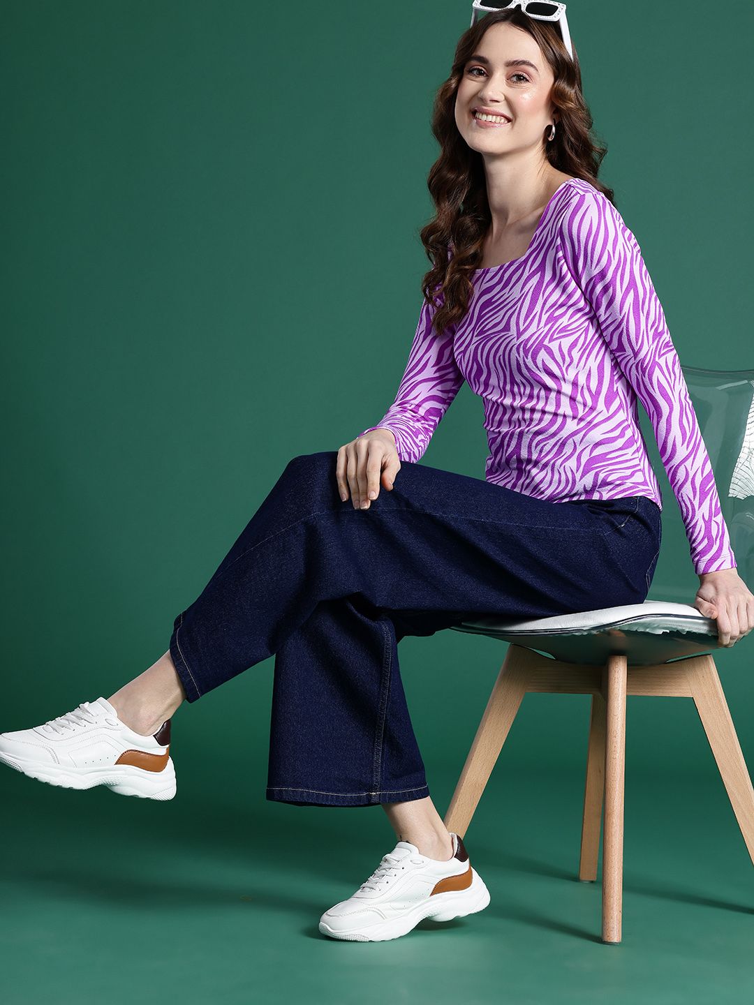 DressBerry Animal Print Top