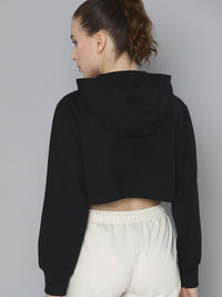 HRX by Hrithik Roshan Crop Hooded Training Sweatshirt