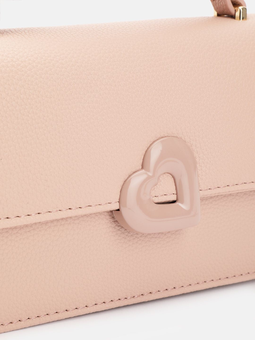 DressBerry Solid Structured Satchel