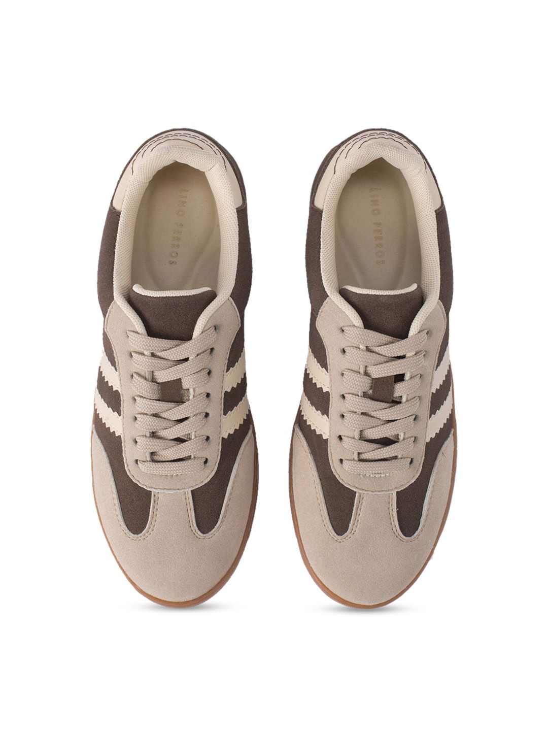 Lino Perros Women Lace-Ups Round Toe Sneakers