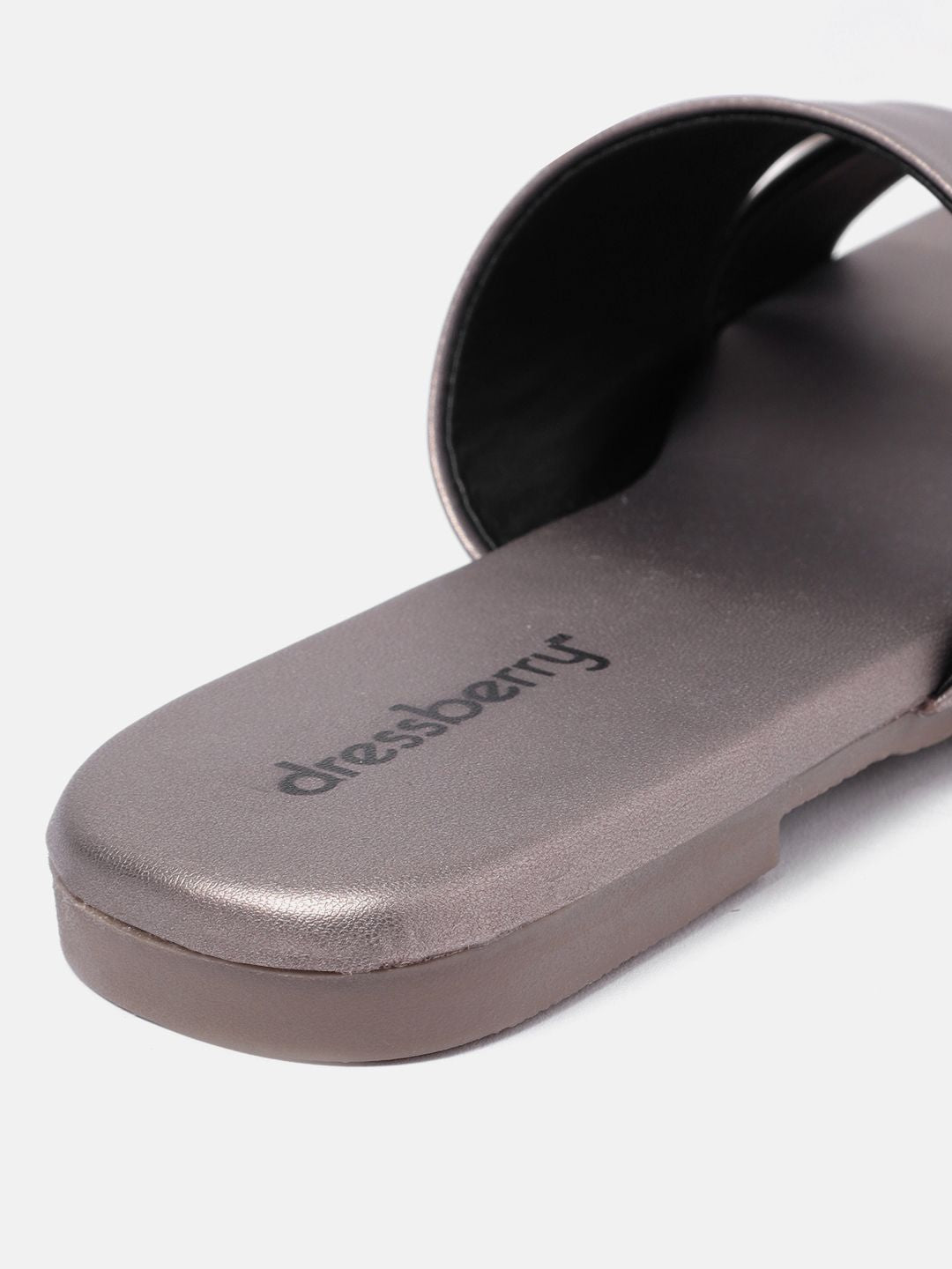 DressBerry Women Colourblocked Open Toe Flats