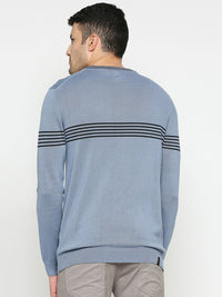 Being Human Striped Long Sleeves Pullover