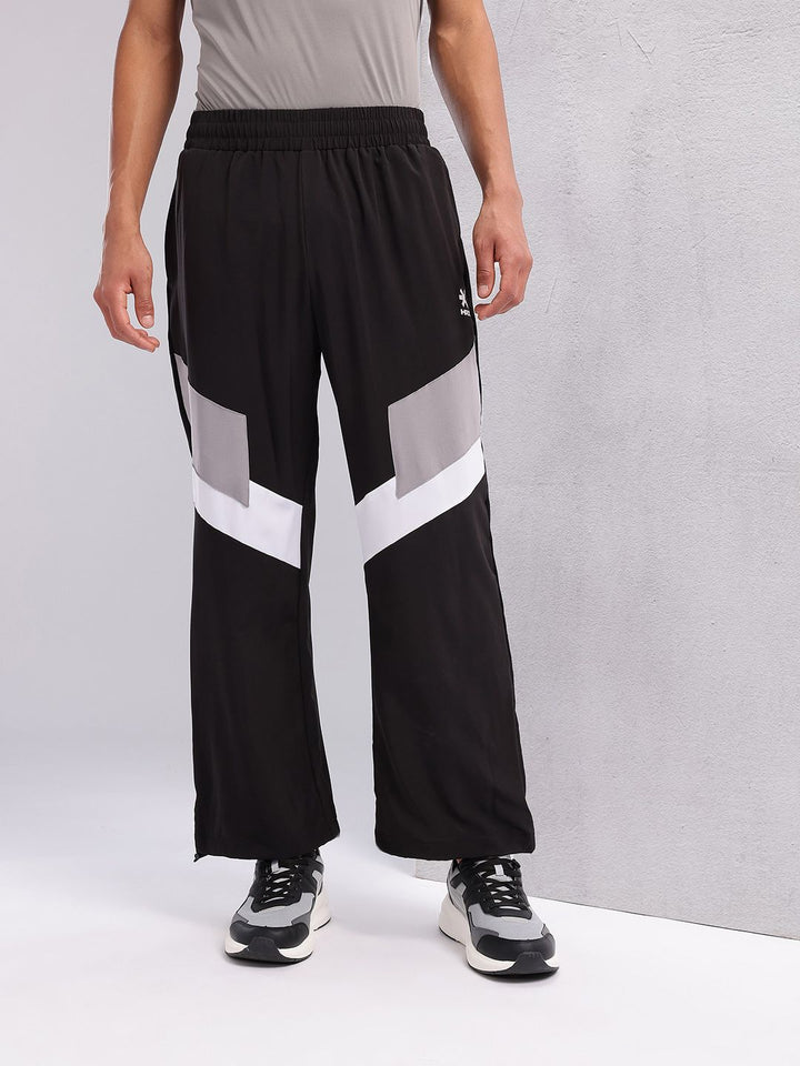 HRX by Hrithik Roshan Men Lifestyle Colorblocked Joggers with Toggle