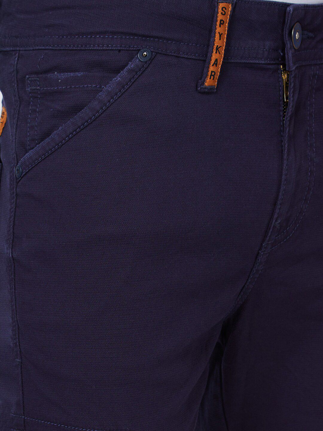 SPYKAR Men Clean Look Light Fade Mid Rise Cotton Jeans