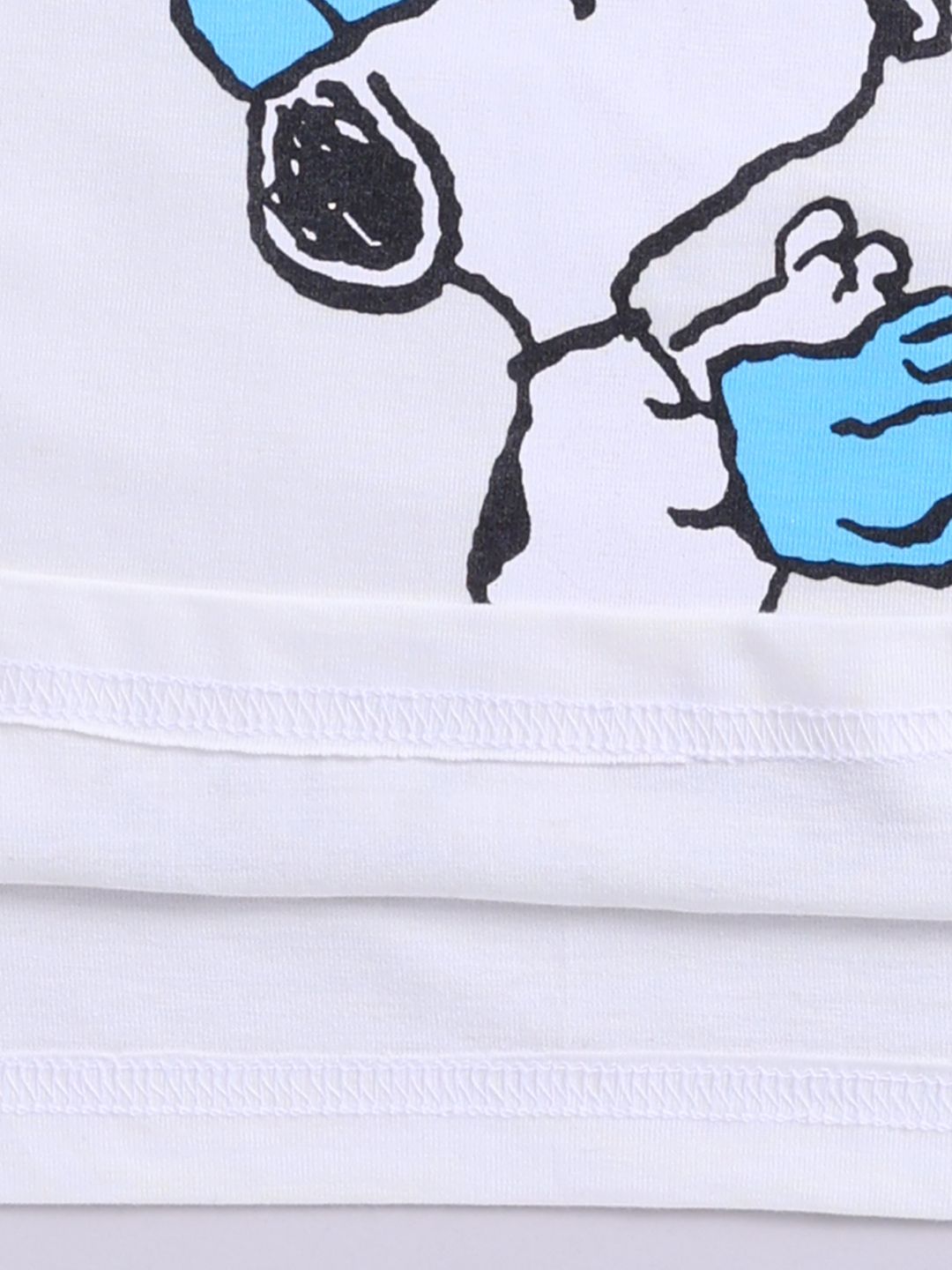Happy Faces Kids Boys Snoopy Printed Pure Cotton T-Shirt