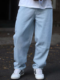 Powerlook Men Boyfriend Fit Clean Look Light Fade Cotton Jeans