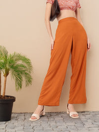 DressBerry Women Wide Leg 70s Revival Trousers