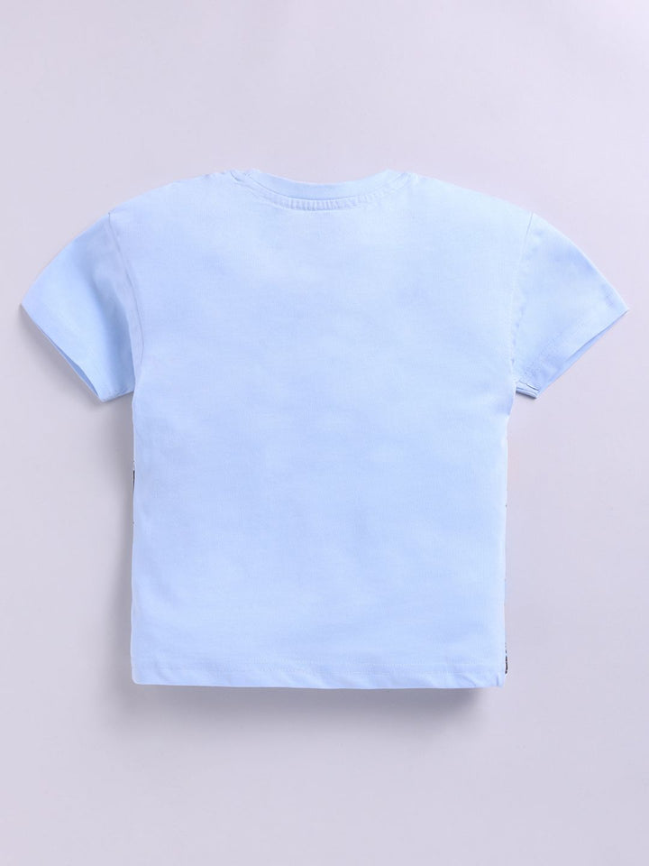 Happy Faces Kids Boys Garfield Printed Pure Cotton T-Shirt