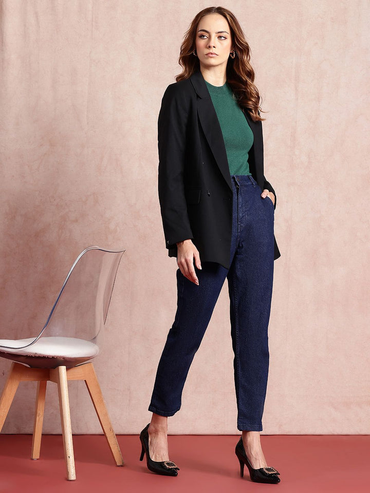 all about you Women Mom Fit High-Rise Stretchable Jeans