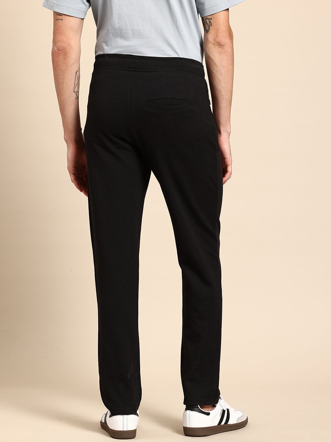 Being Human Men Printed Detail Track Pants