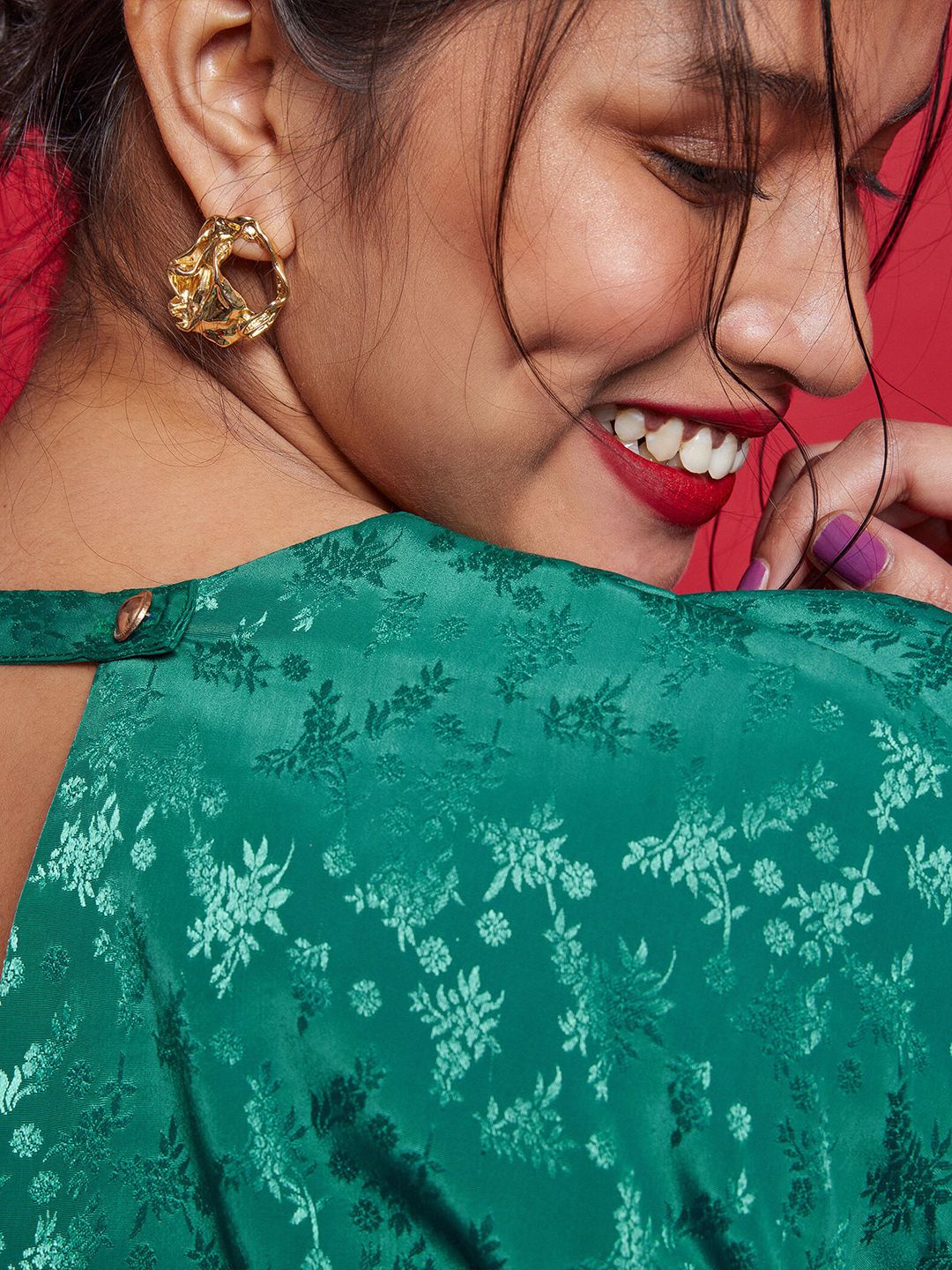 The Label Life Self Design Tie-Ups long Top