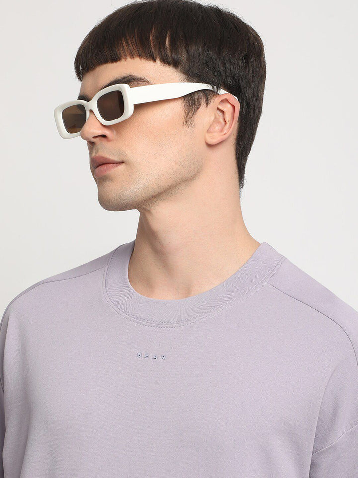 THE BEAR HOUSE Drop Shoulder Relaxed Fit Cotton T-shirt