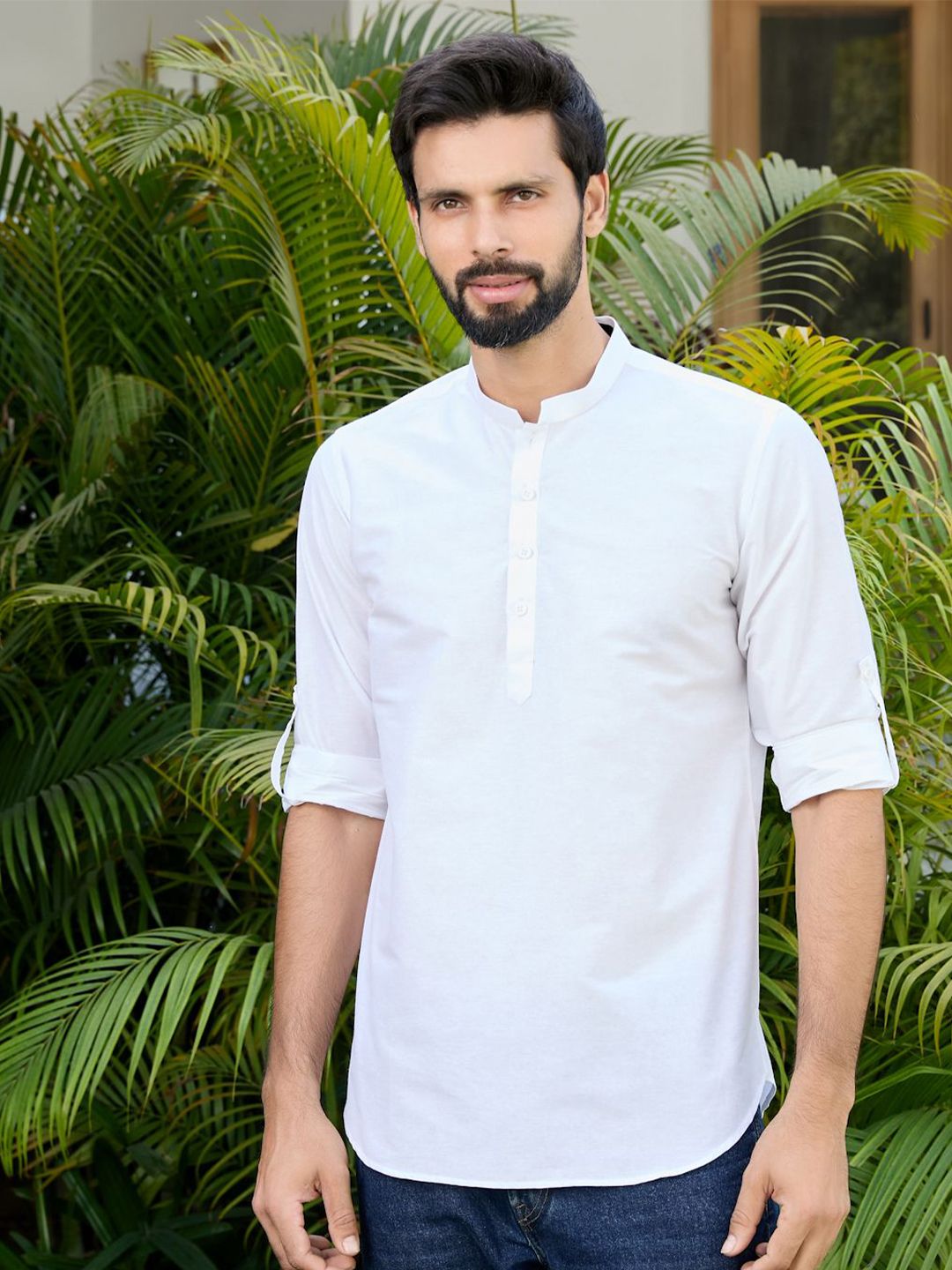 See Designs Men Thread Work Kurta