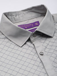 House of Pataudi Opaque Pure Cotton Party Shirt