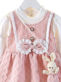 YK Girls Fit and Flare Dress