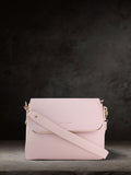 Lino Perros Pink Solid Shoulder Bag