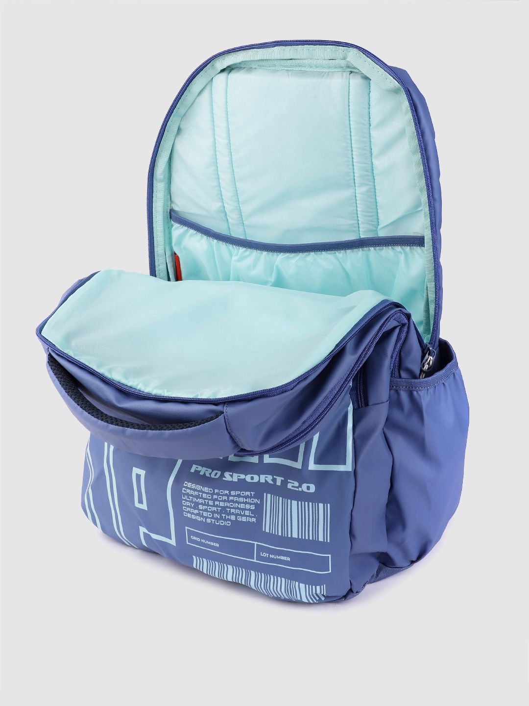 Gear Unisex Typography Printed Backpack 38L