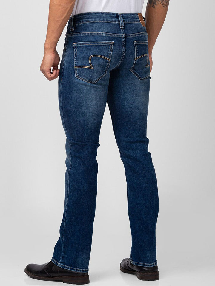 SPYKAR Men Rafter Relaxed Fit Light Fade Stretchable Jeans