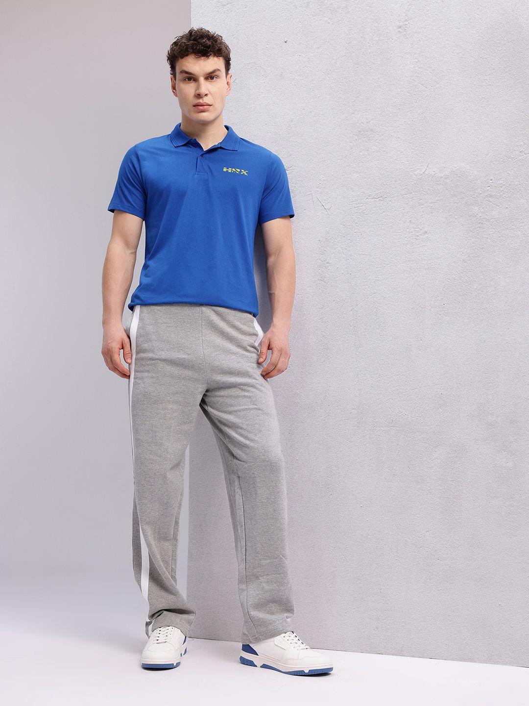 HRX by Hrithik Roshan Lifestyle Polo Collar T-shirt