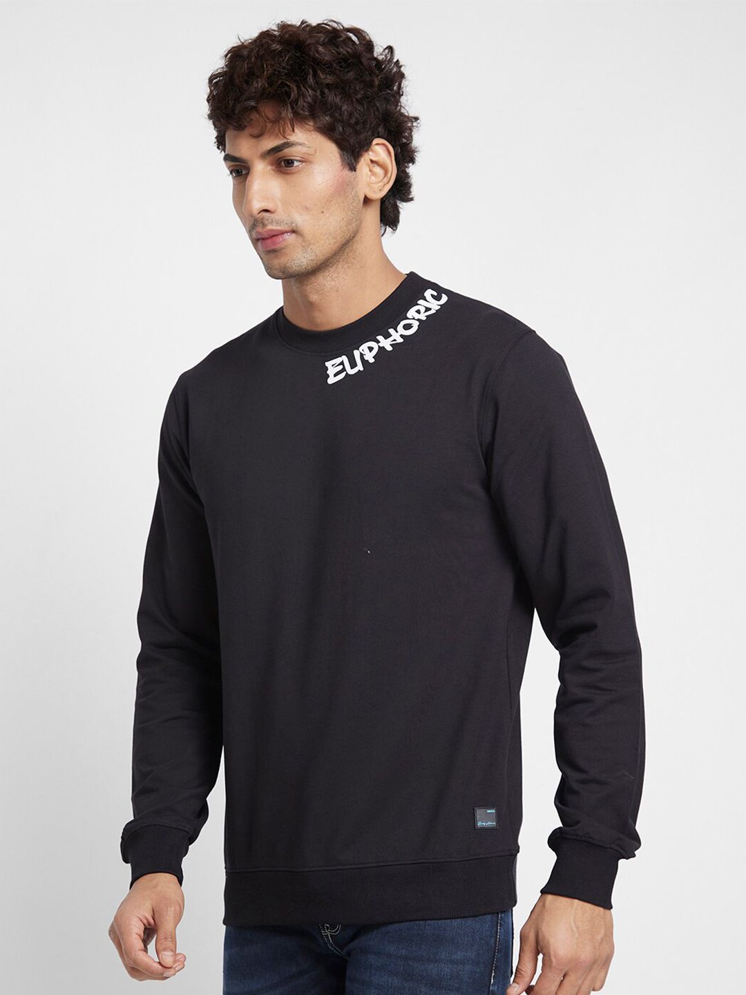 Being Human Typography Printed Pullover