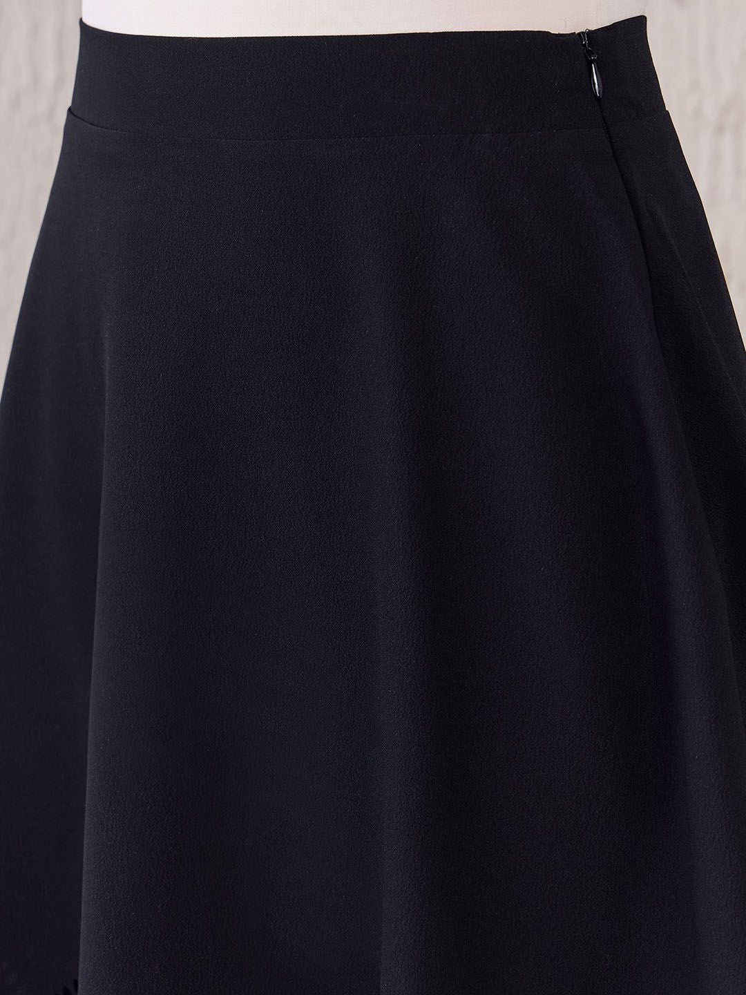 Berrylush High-Rise Flared Mini Skirts