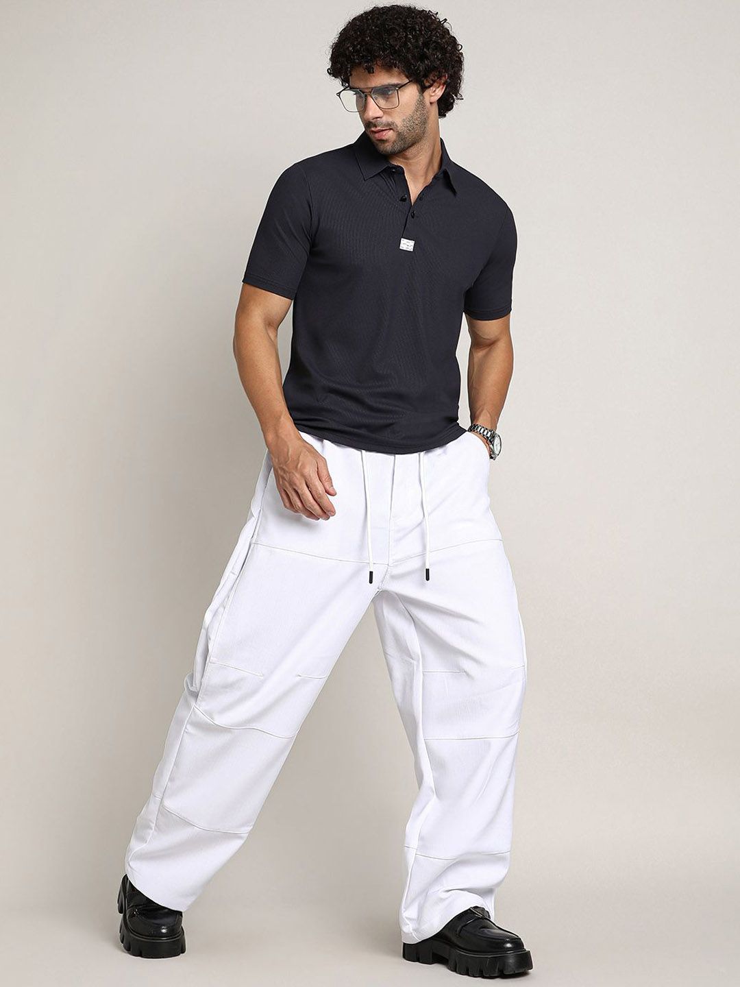 Campus Sutra Men Comfort Cargos Trousers