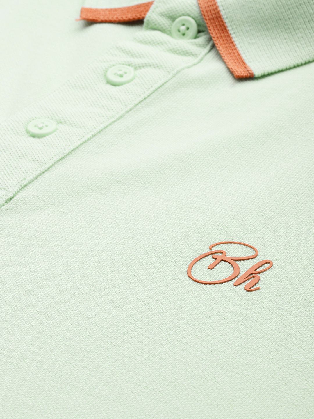 Being Human Polo Collar Pure Cotton T-shirt
