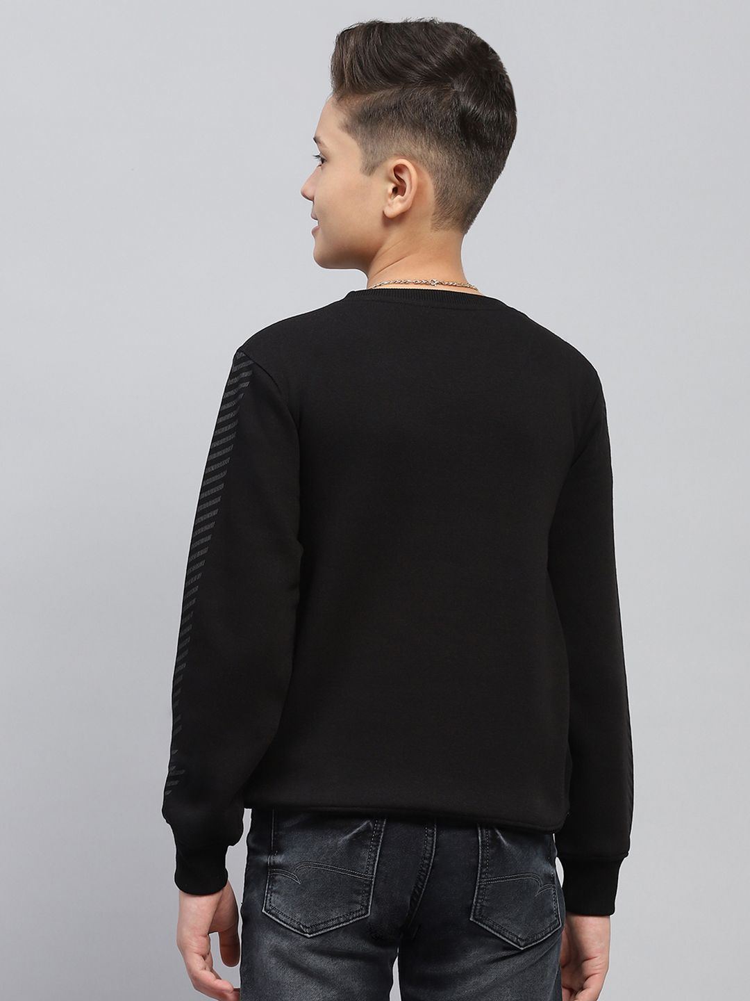 Monte Carlo Boys Typography Print Sweatshirt