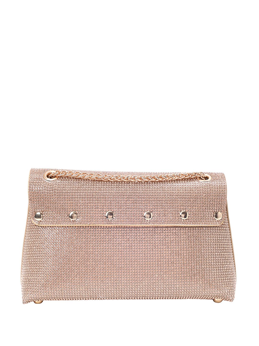 Lino Perros Embellished PU Shoulder Bag