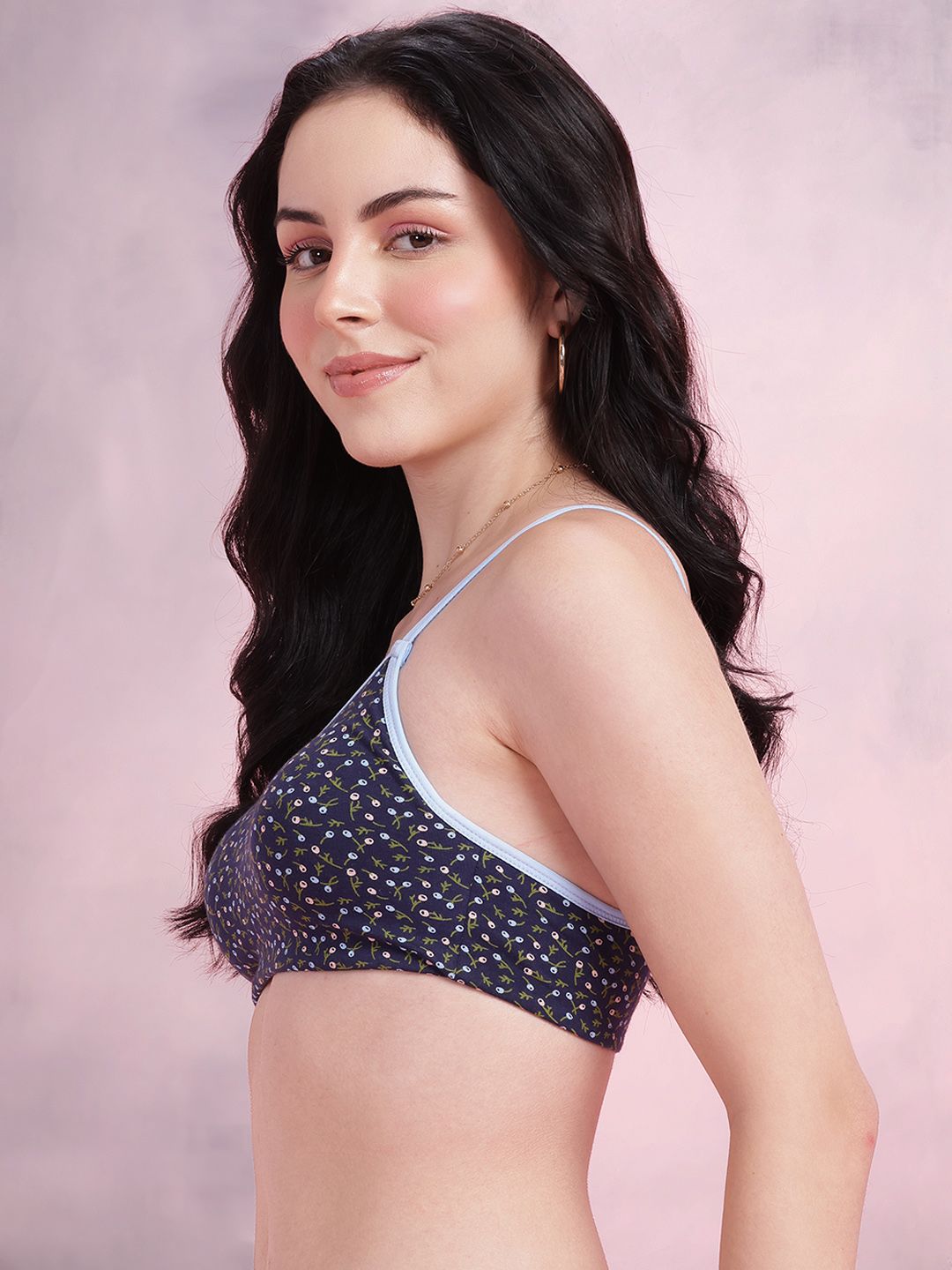 DressBerry Floral Full Coverage Lightly Padded Bra