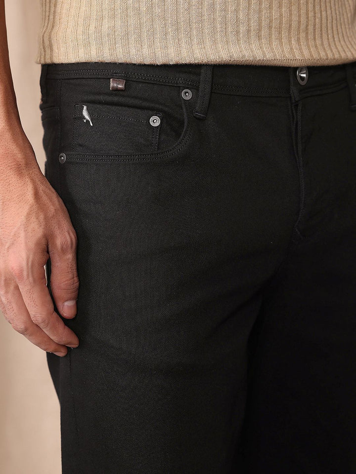 Mr Bowerbird Men Cropped Tapered Fit Stretchable Jeans