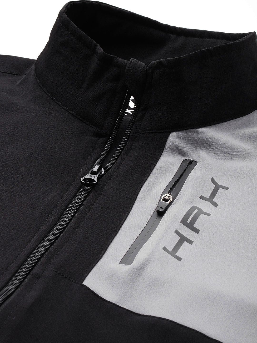 HRX by Hrithik Roshan Men Colourblock Running Track Suit