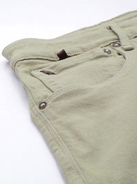 Mr Bowerbird Men Tapered Fit Stretchable Cropped Jeans