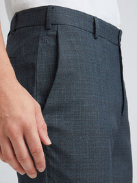 Raymond Men Checked Slim Fit Trousers